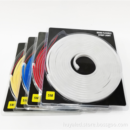 Slim Silicone IP67 Waterproof Flexible LED Strip - SMD2835 12V/24V 6mm/8mm LED Flex Neon
